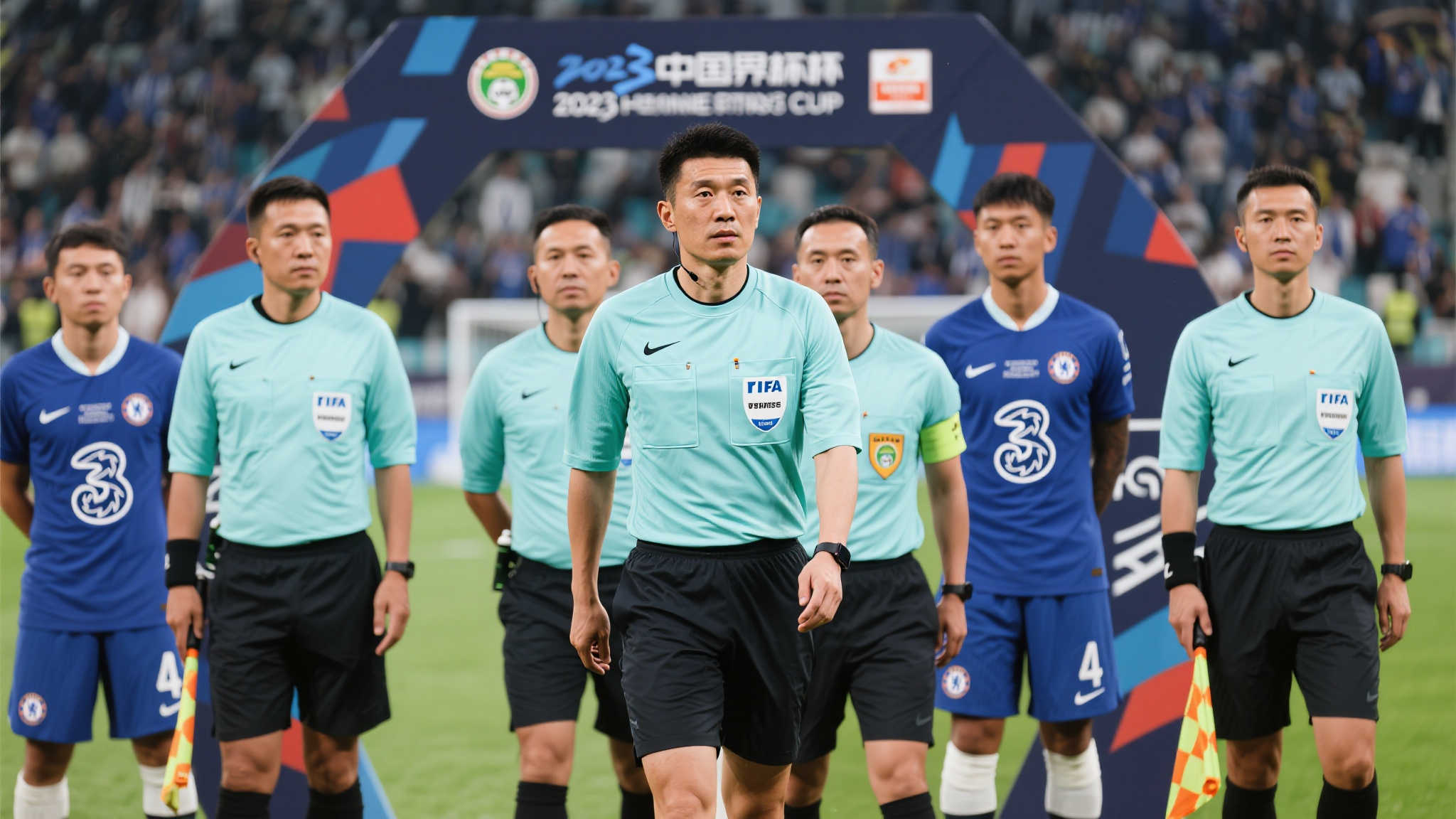 马宁出任世俱杯突尼斯希望对阵切尔西比赛的第四官员 在足球世界里,每一场比赛都离不开裁判团队的精准执法